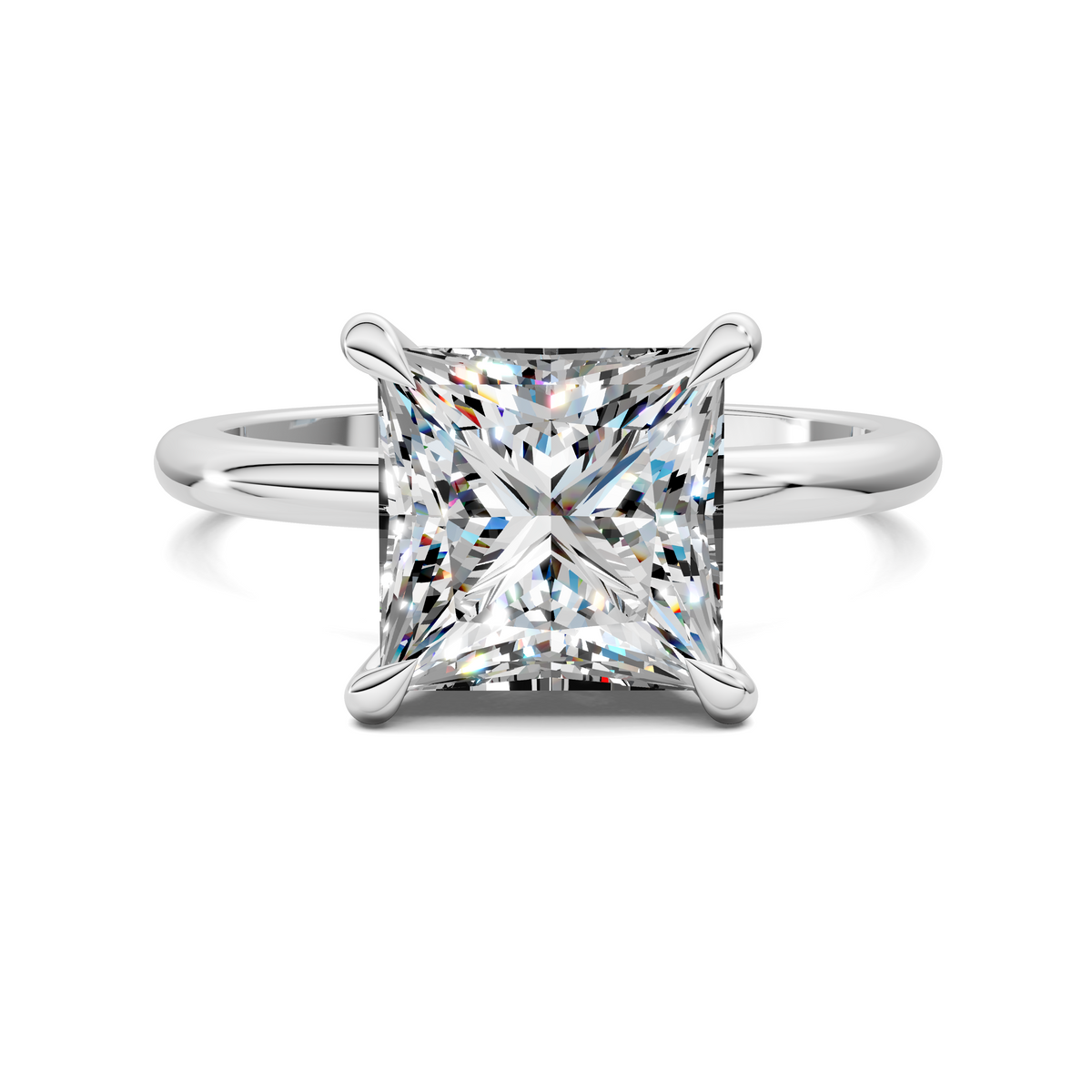 Solana Leaf Accent Ring