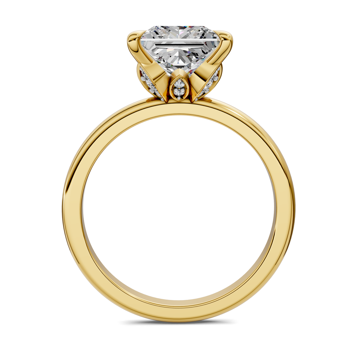 Solana Leaf Accent Ring