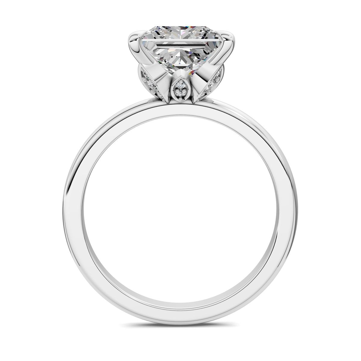 Solana Leaf Accent Ring