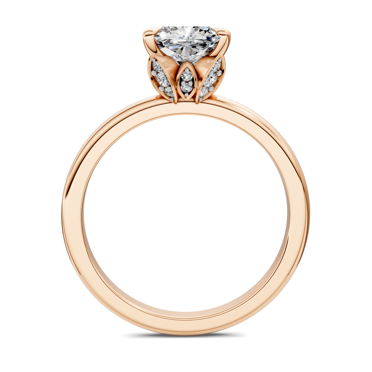 Solana Leaf Accent Ring