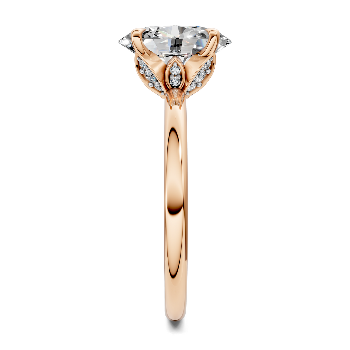 Solana Leaf Accent Ring