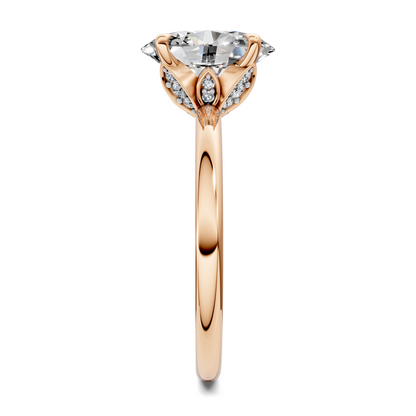 Solana Leaf Accent Ring