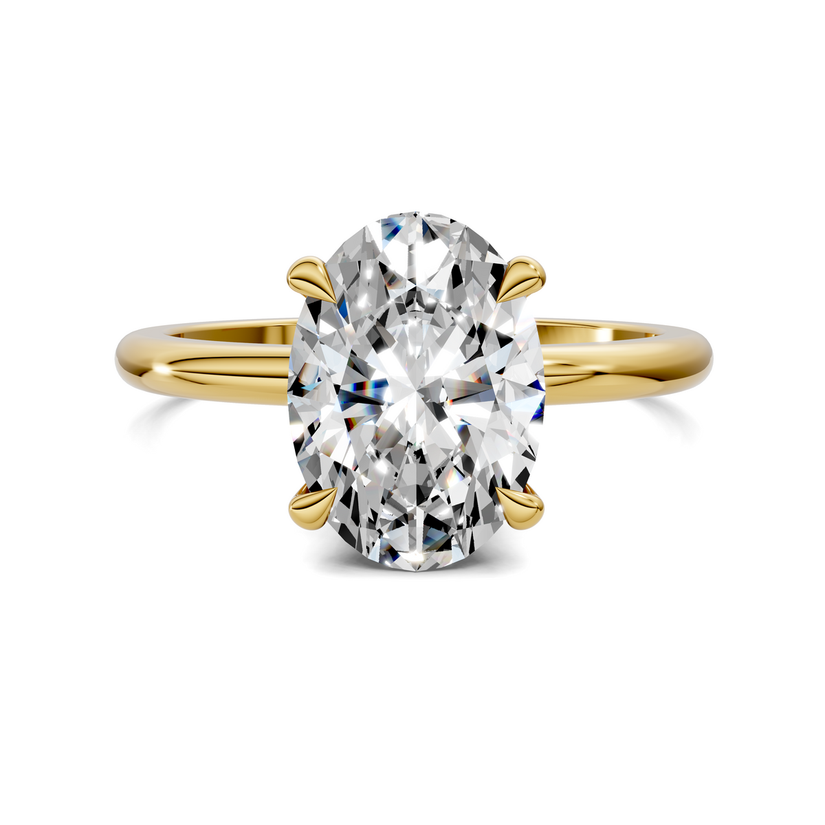 Solana Leaf Accent Ring