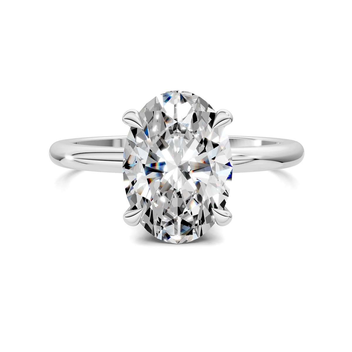 Solana Leaf Accent Ring