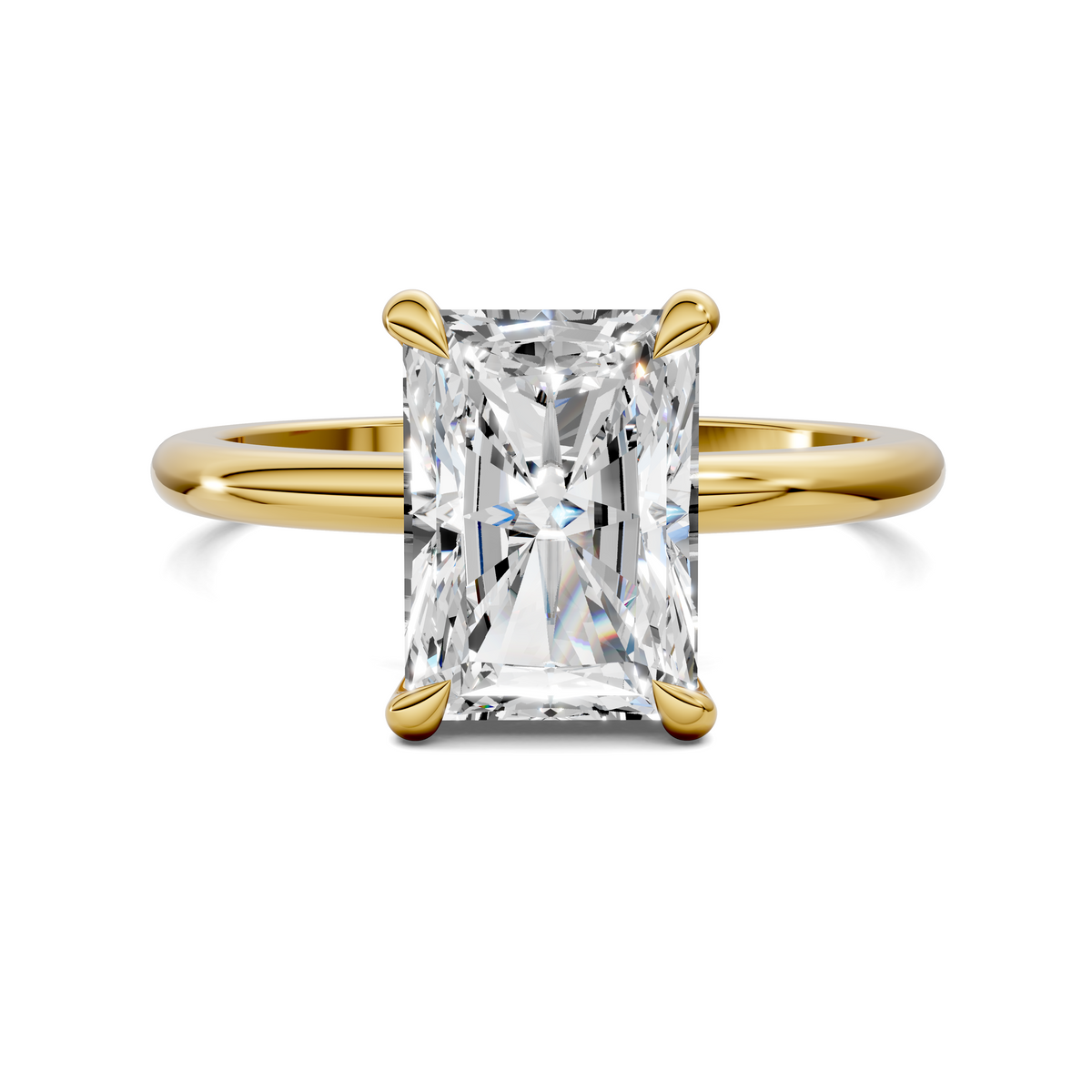 Solana Leaf Accent Ring