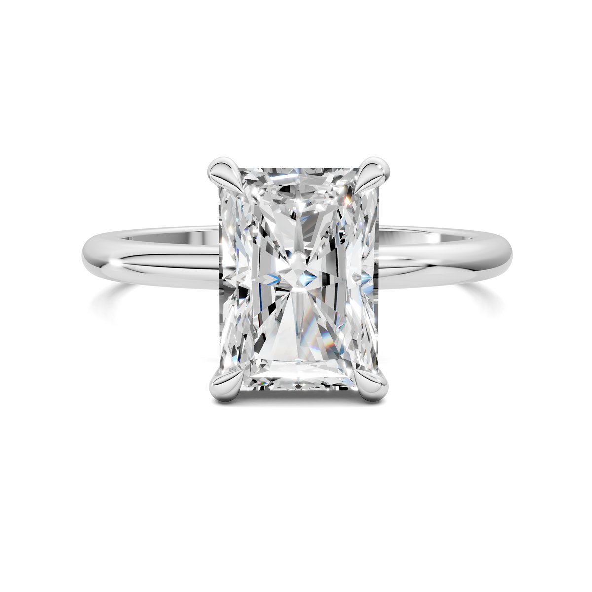 Solana Leaf Accent Ring