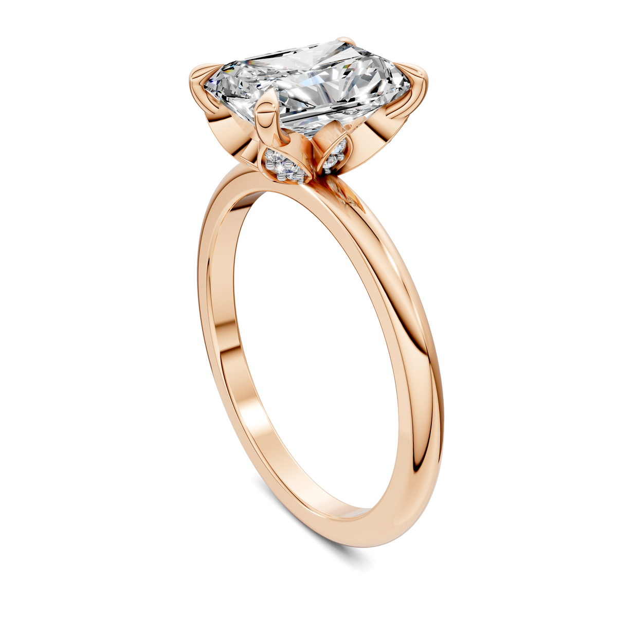 Solana Leaf Accent Ring