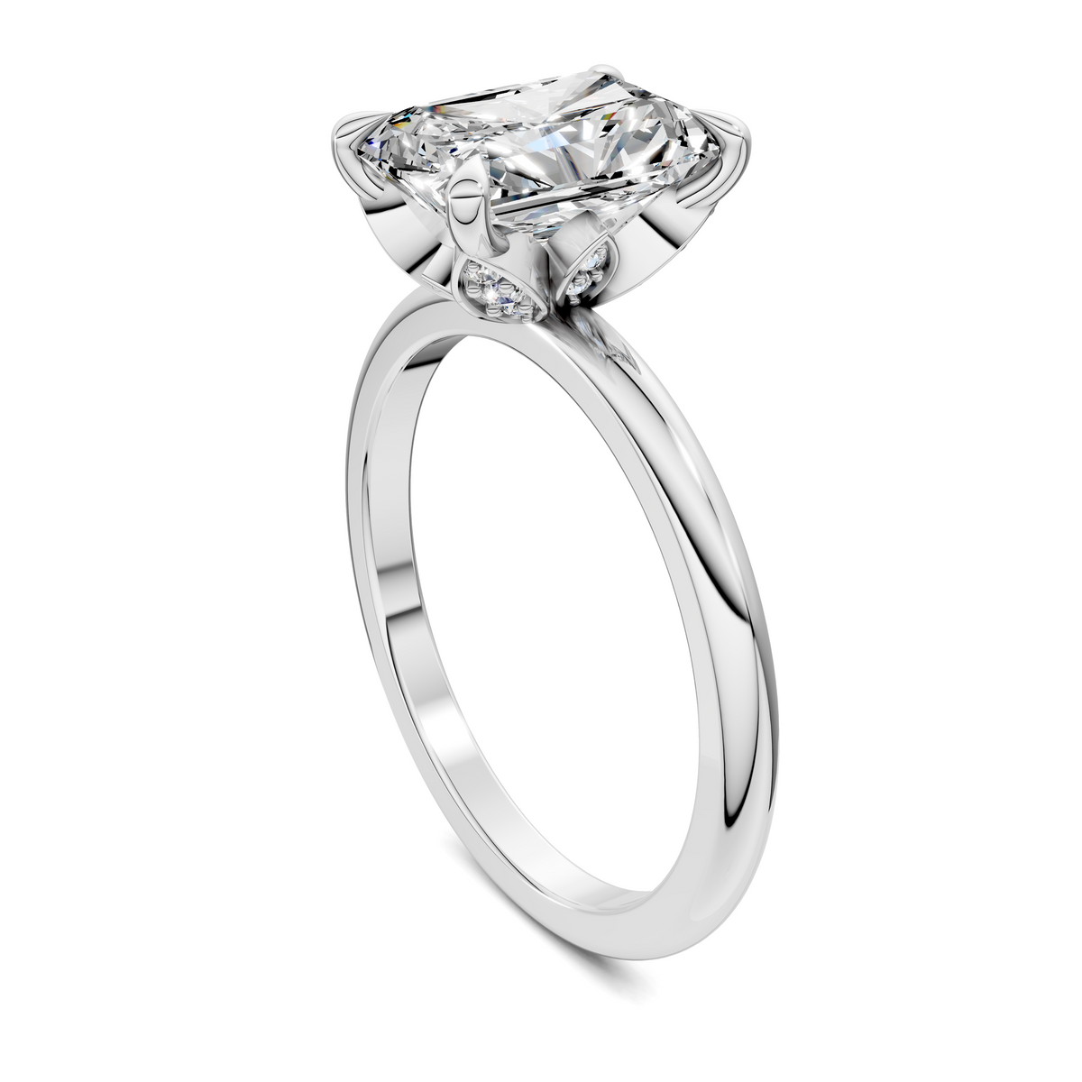 Solana Leaf Accent Ring
