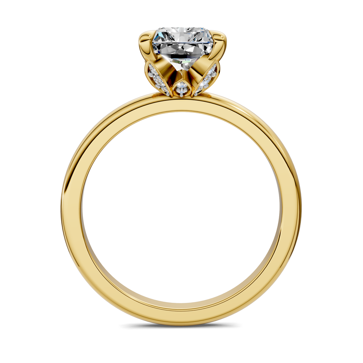 Solana Leaf Accent Ring