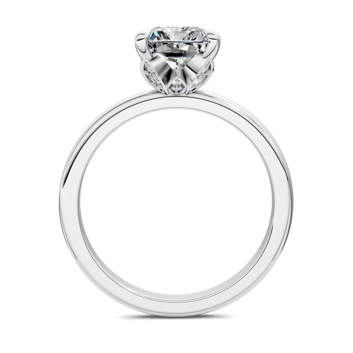 Solana Leaf Accent Ring