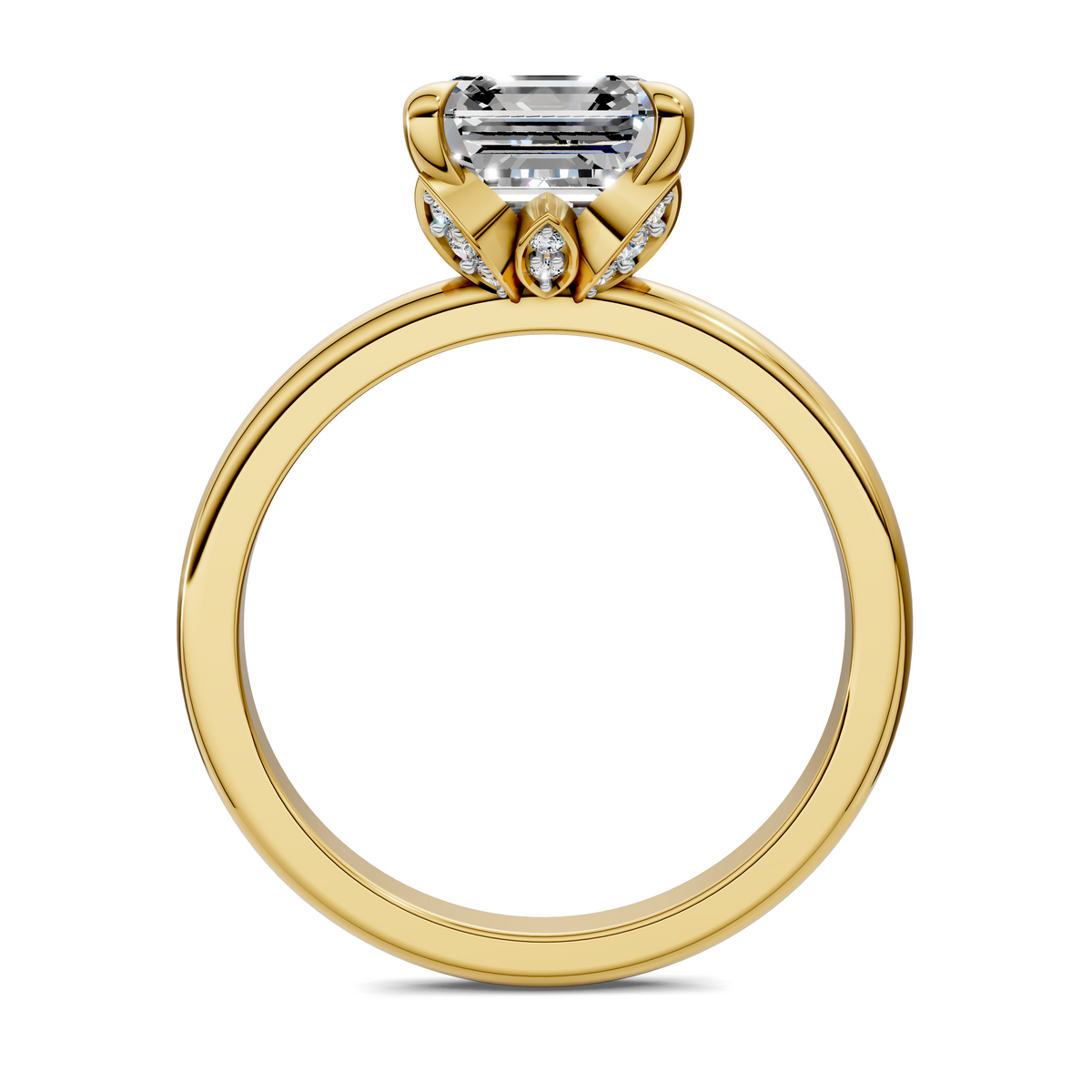 Solana Leaf Accent Ring