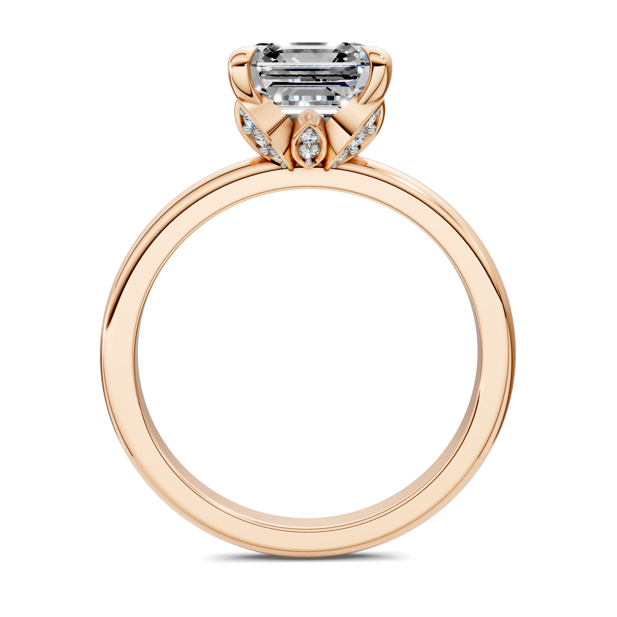 Solana Leaf Accent Ring