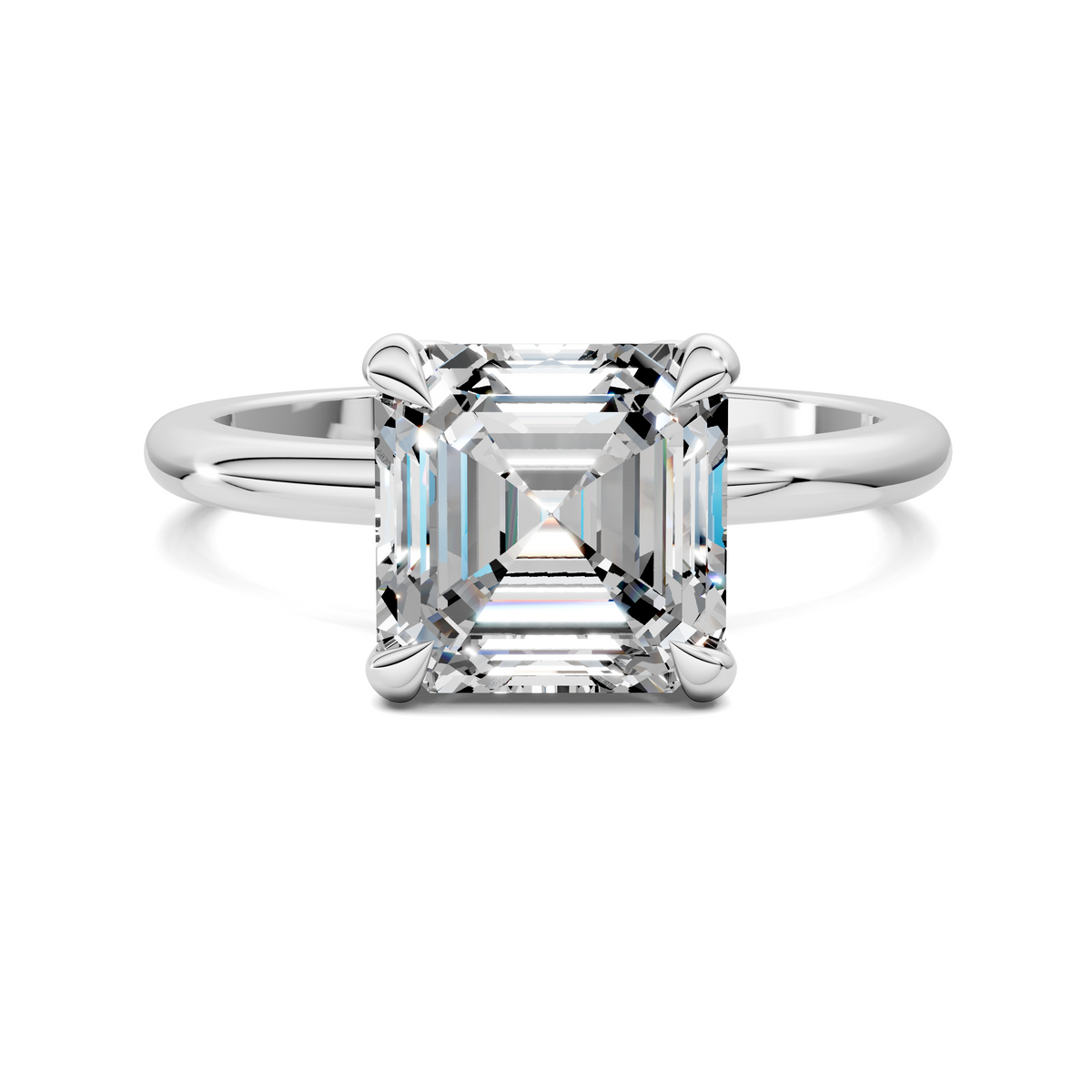 Solana Leaf Accent Ring