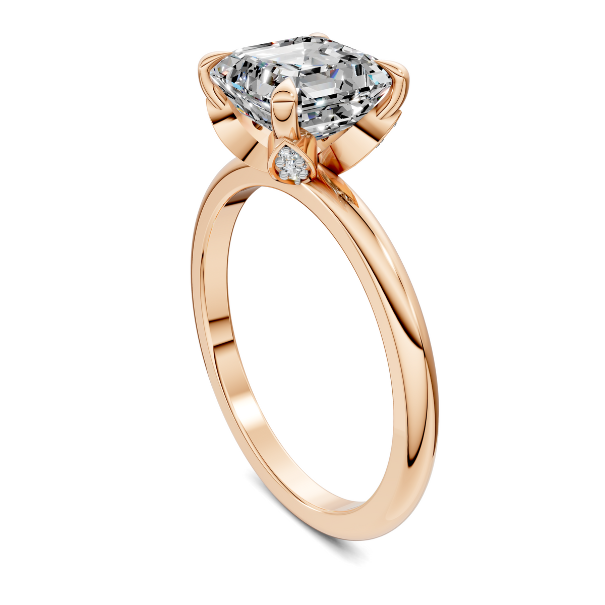 Solana Leaf Accent Ring