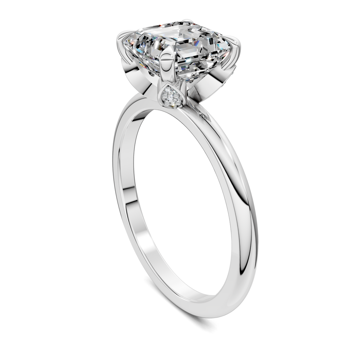 Solana Leaf Accent Ring