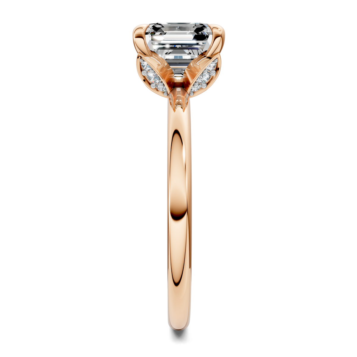 Solana Leaf Accent Ring