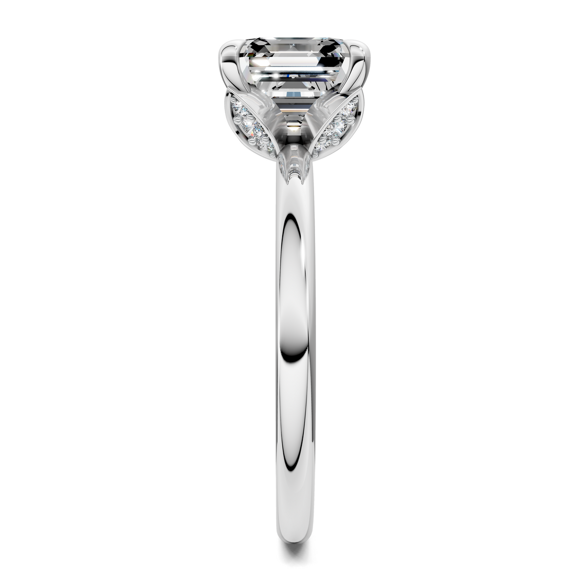 Solana Leaf Accent Ring