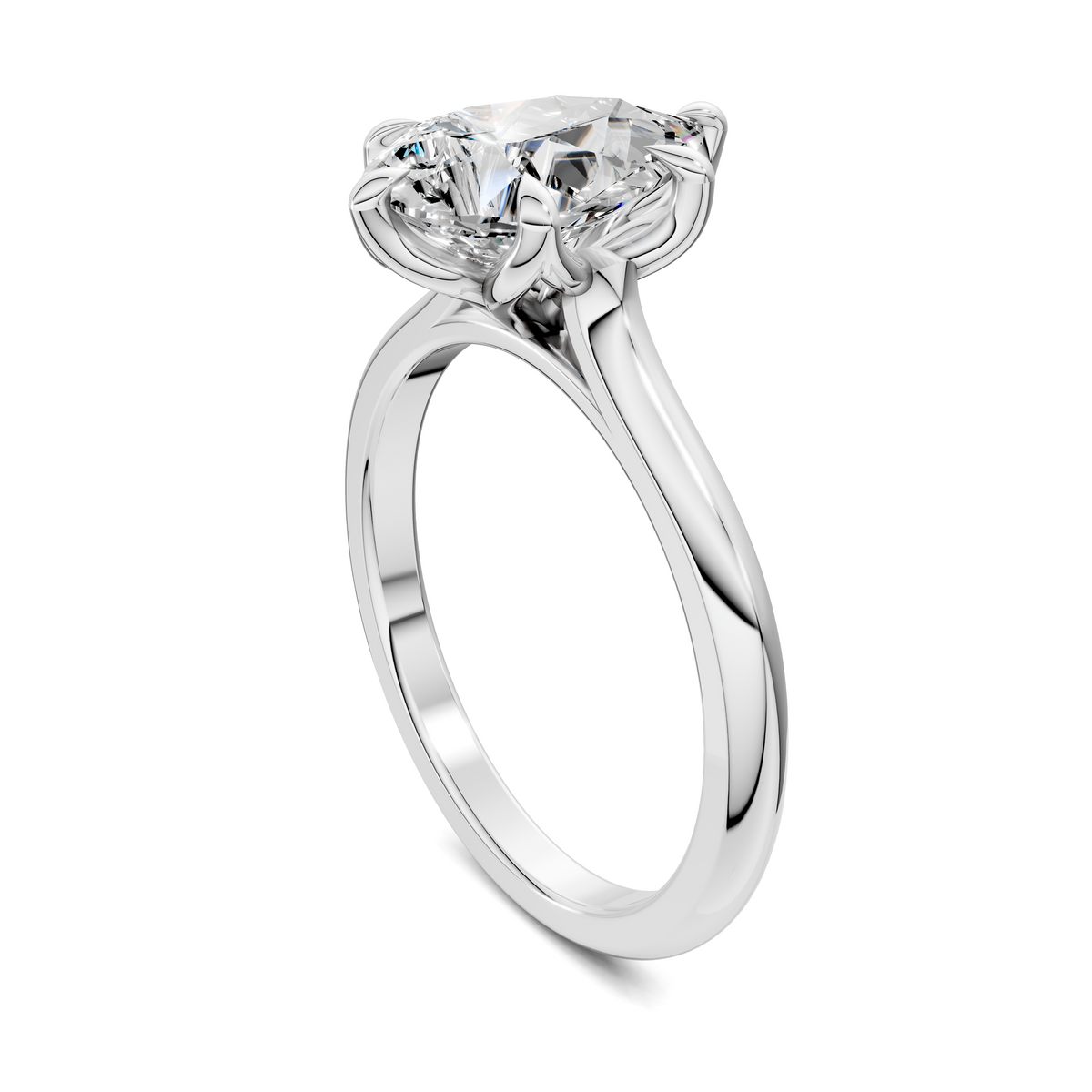 Maxine Cathedral Solitaire Ring