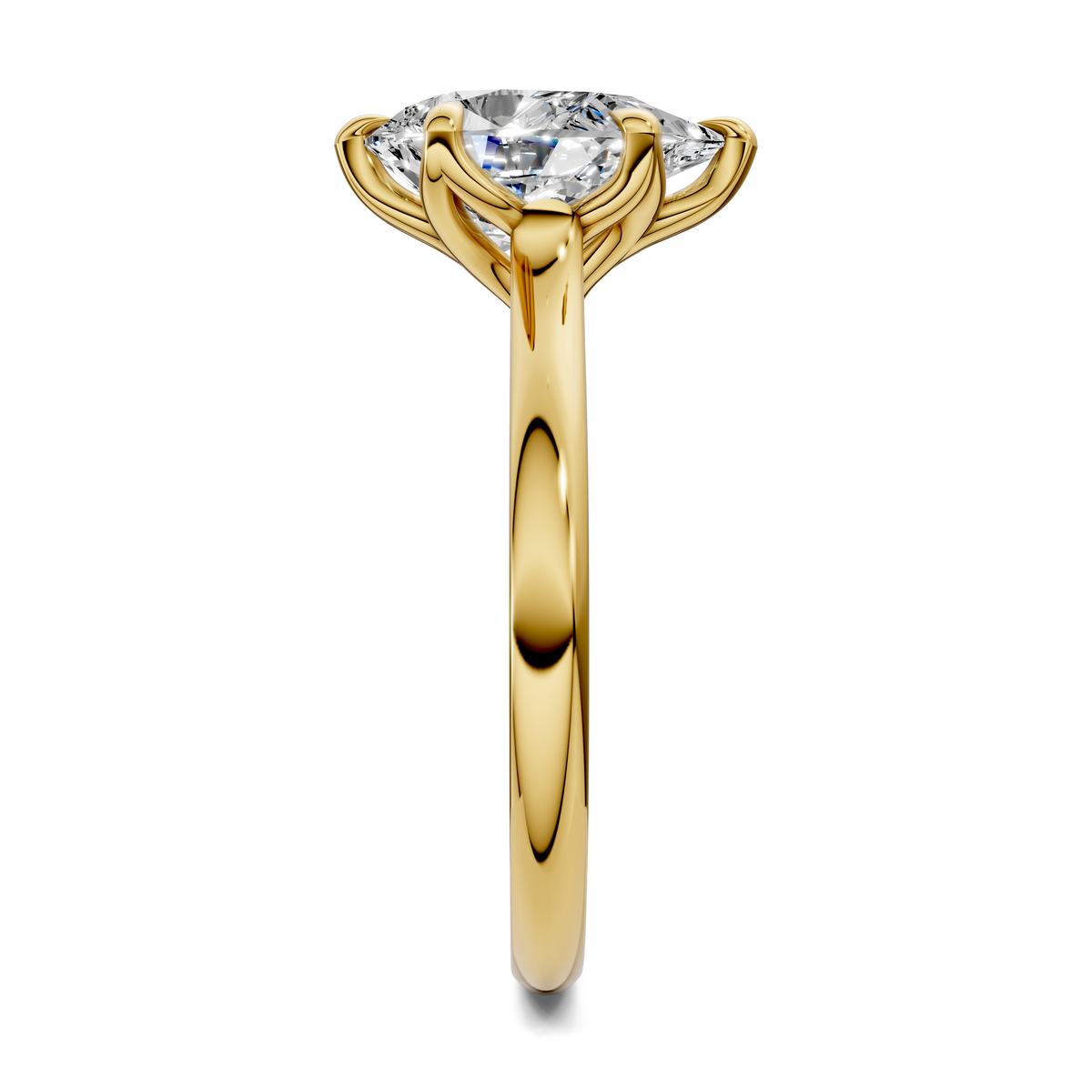 Maxine Cathedral Solitaire Ring