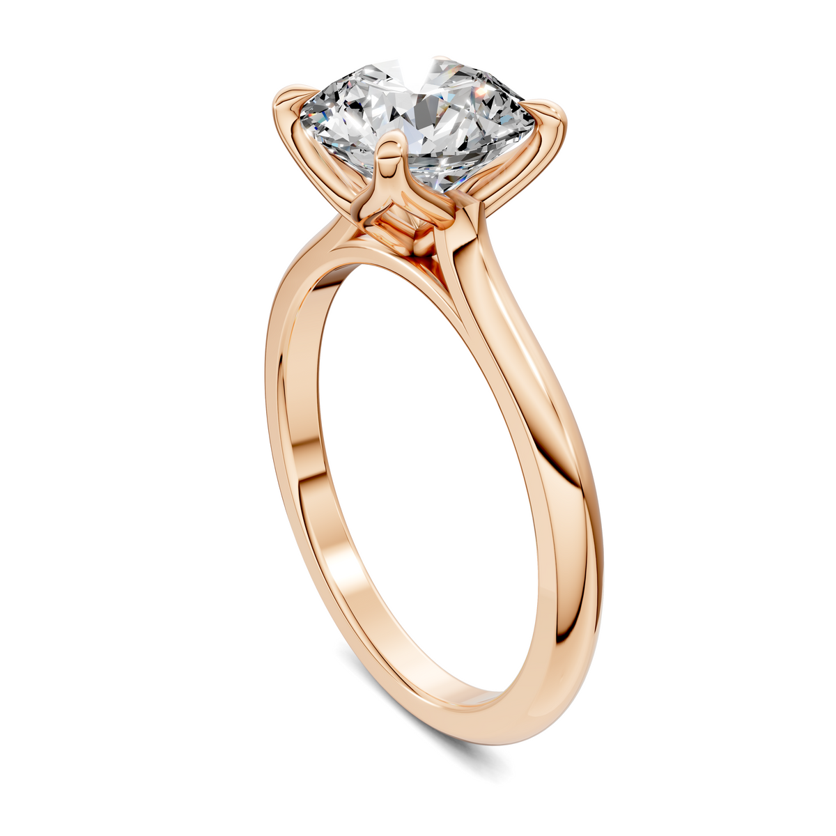 Maxine Cathedral Solitaire Ring