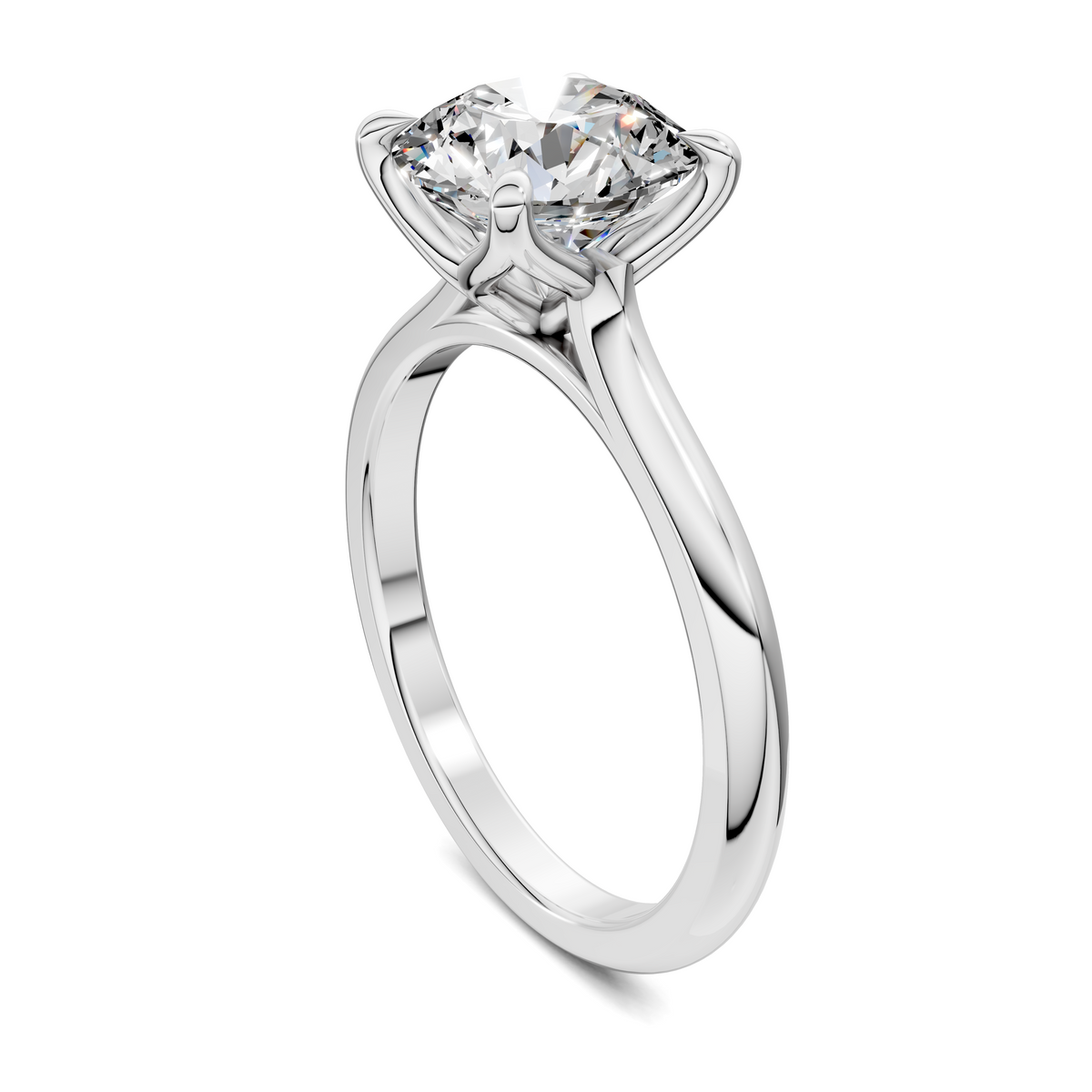Maxine Cathedral Solitaire Ring