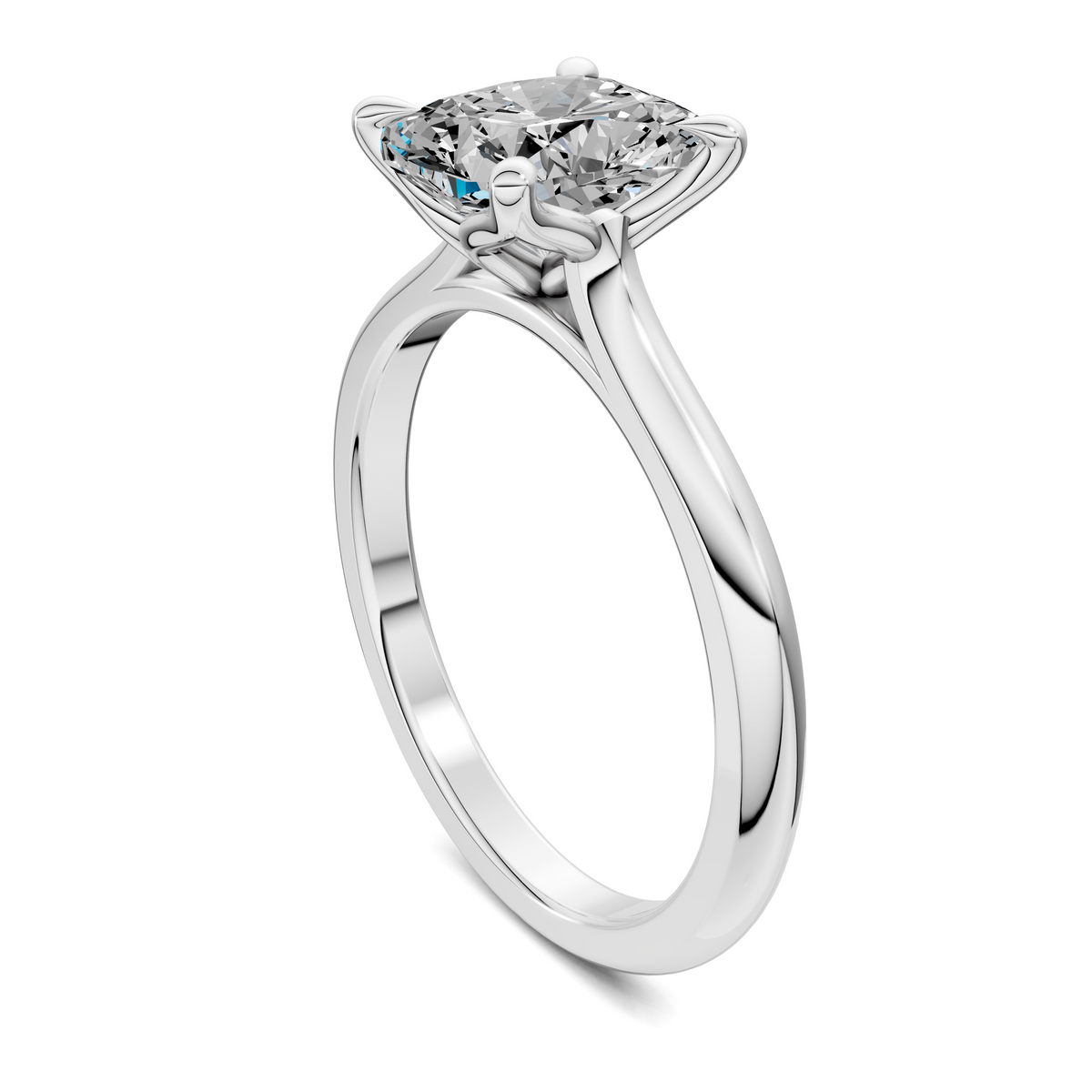 Maxine Cathedral Solitaire Ring