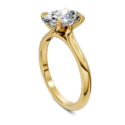 Maxine Cathedral Solitaire Ring
