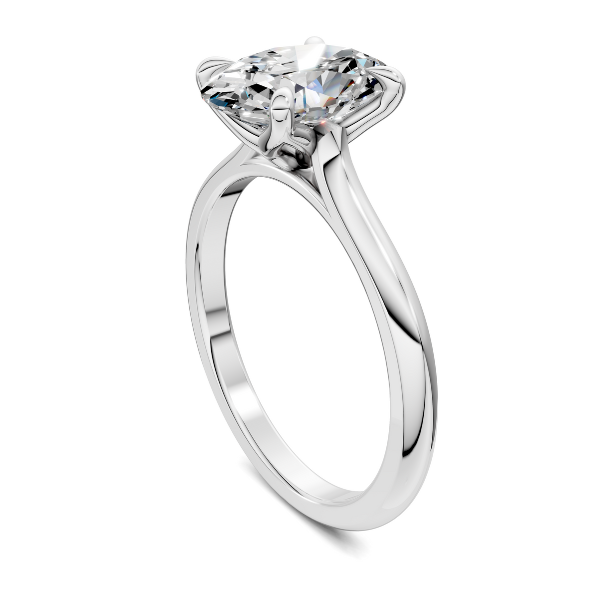 Maxine Cathedral Solitaire Ring