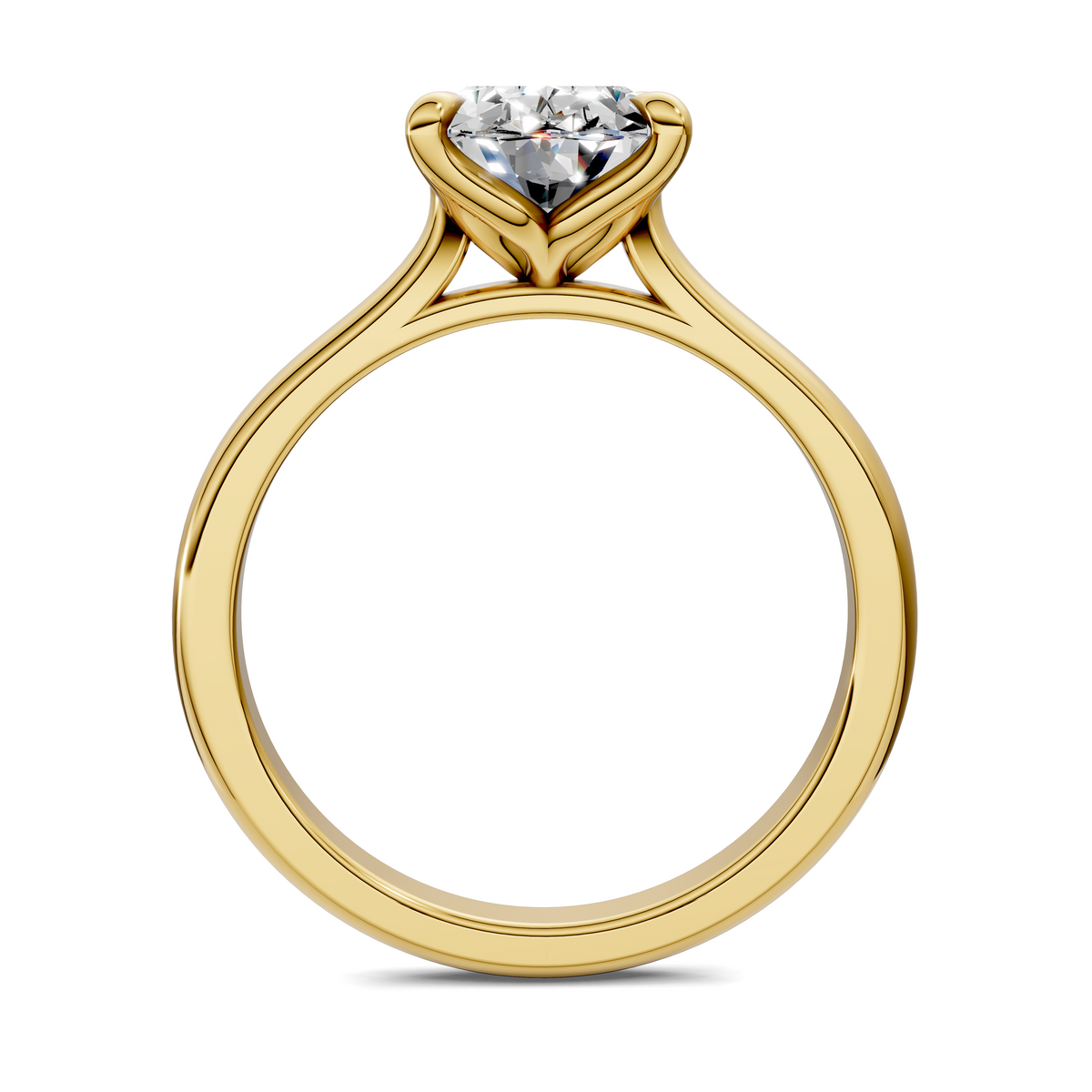 Maxine Cathedral Solitaire Ring