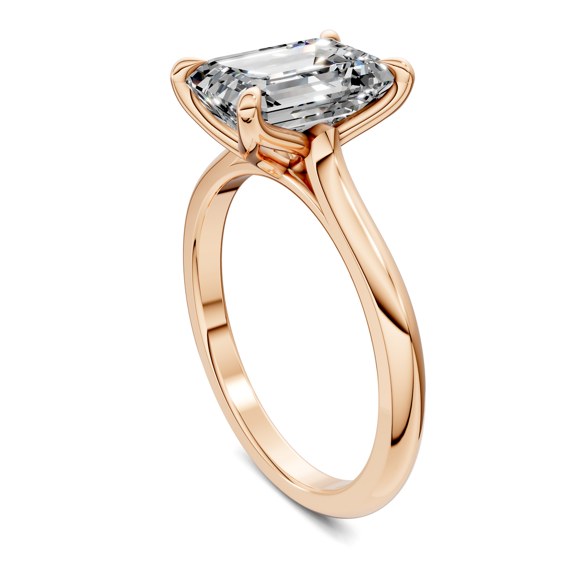 Maxine Cathedral Solitaire Ring