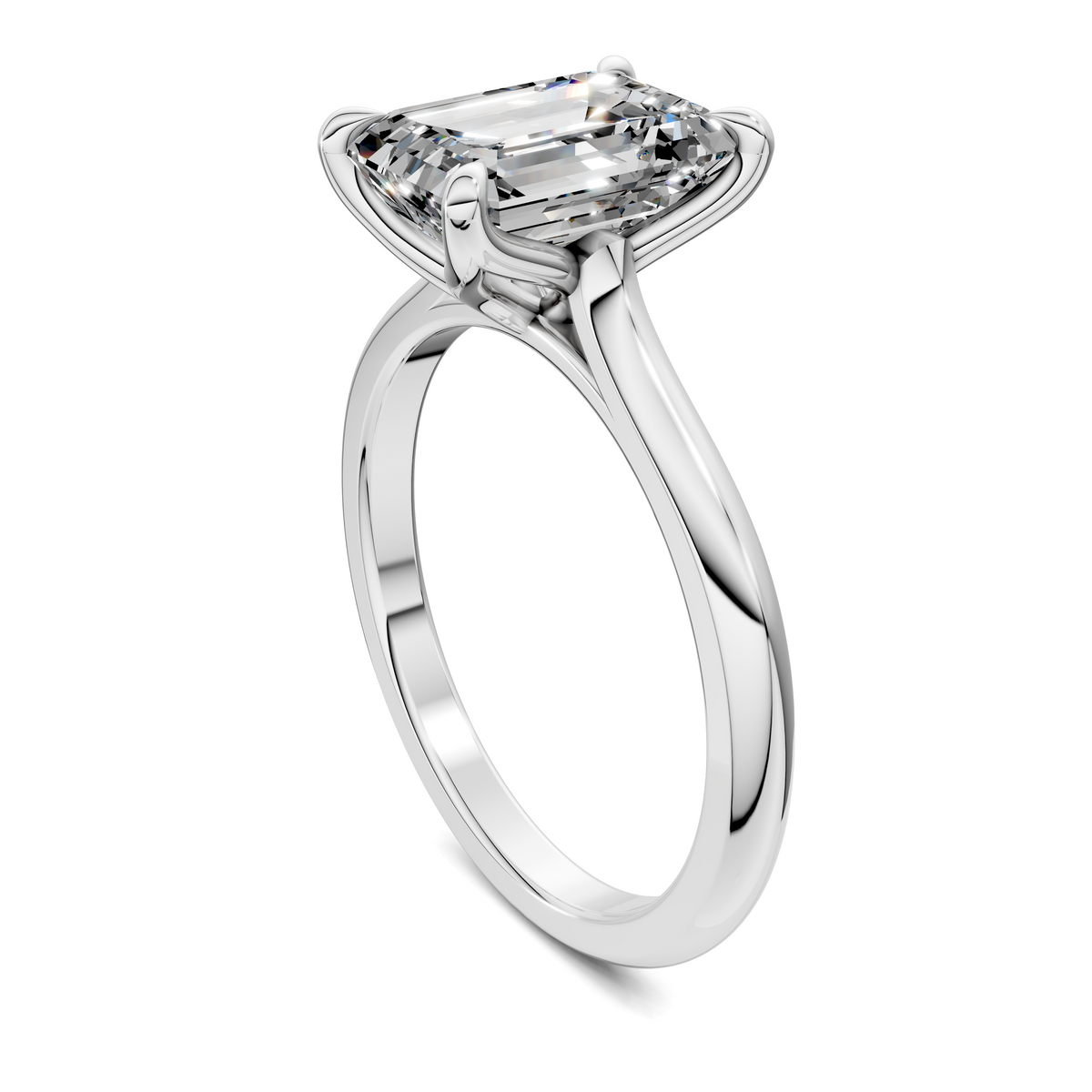Maxine Cathedral Solitaire Ring