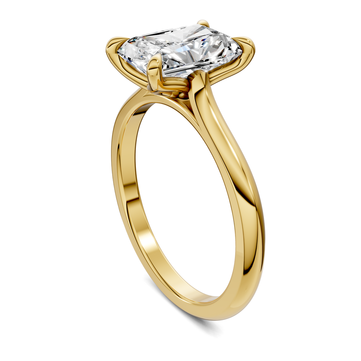 Maxine Cathedral Solitaire Ring