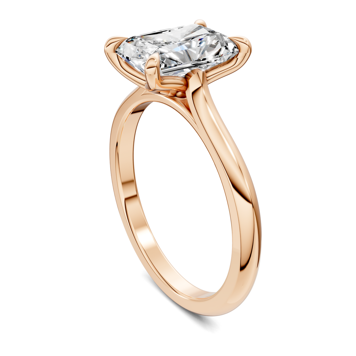 Maxine Cathedral Solitaire Ring