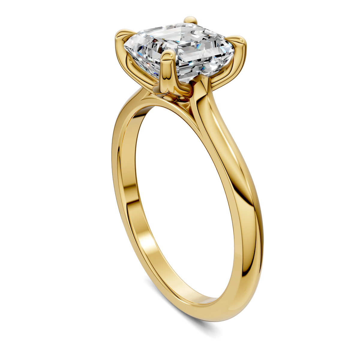 Maxine Cathedral Solitaire Ring
