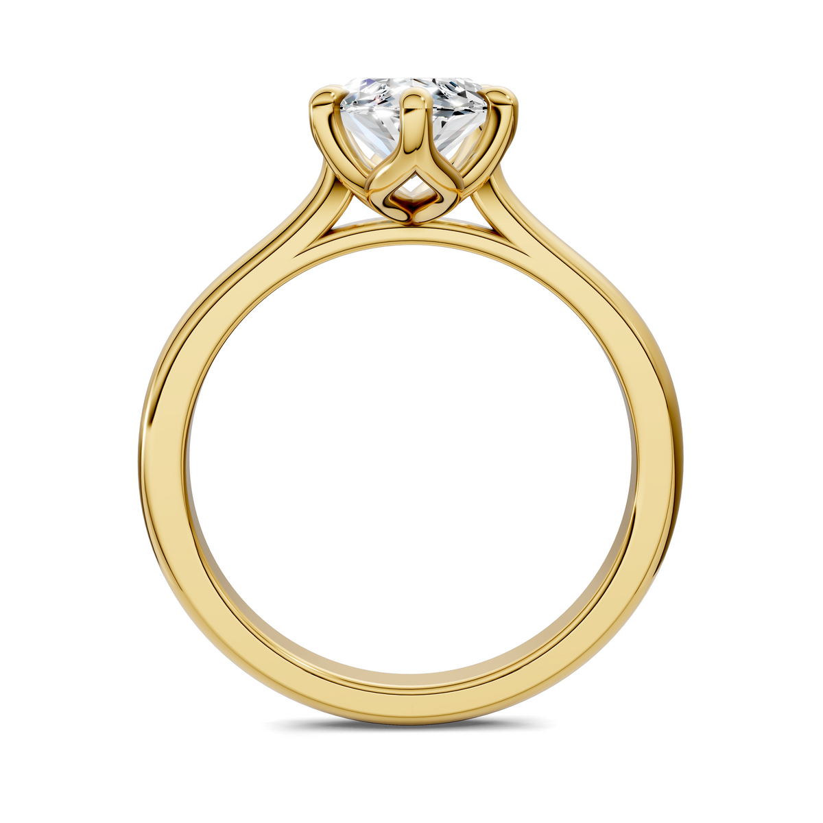 Maxine Cathedral Solitaire Ring