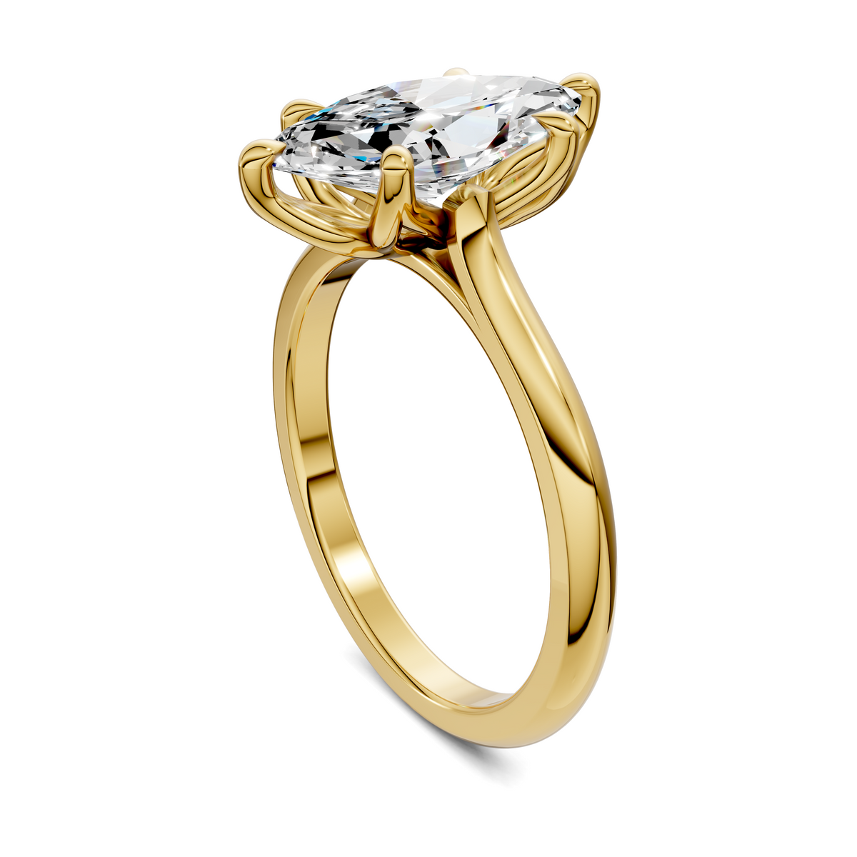 Maxine Cathedral Solitaire Ring