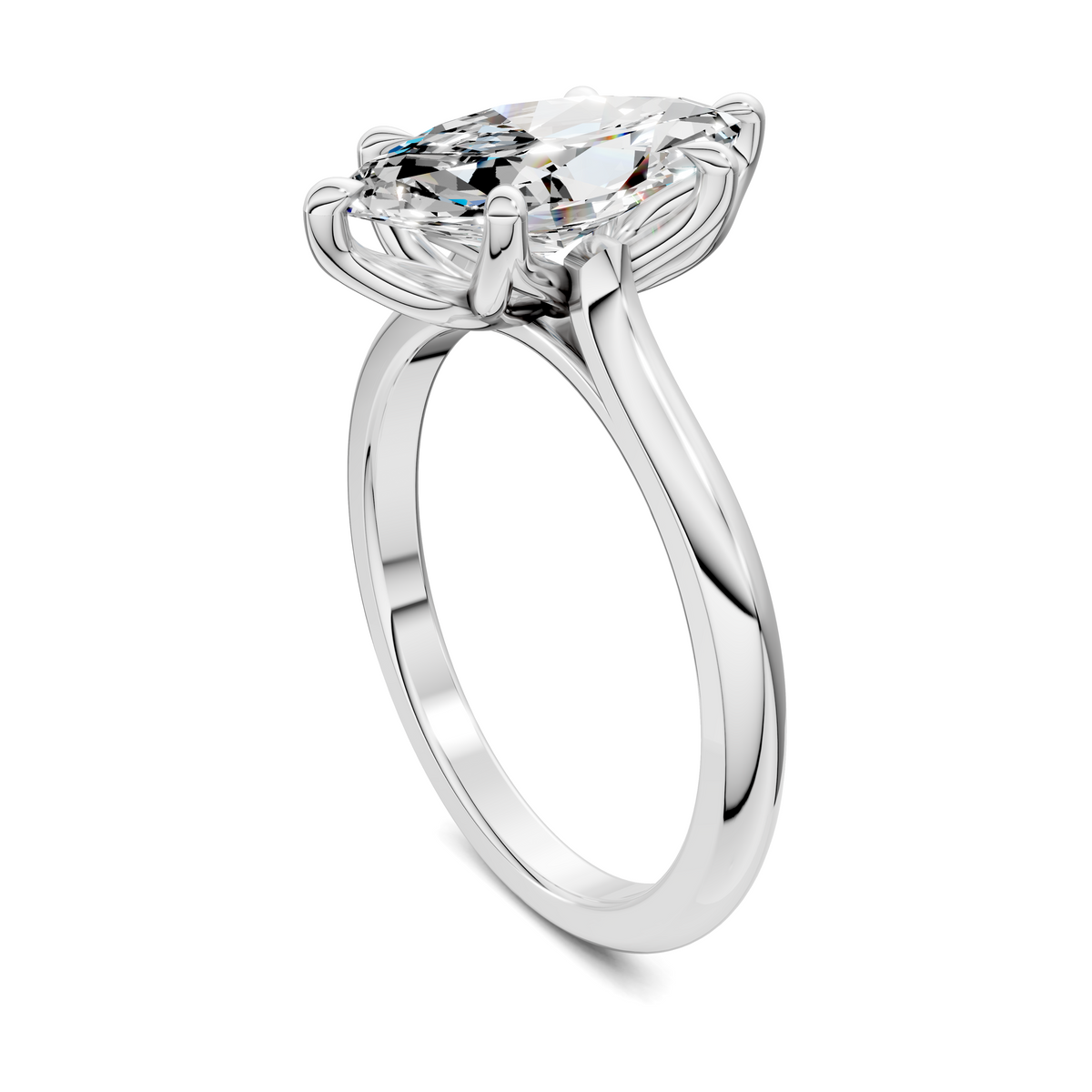 Maxine Cathedral Solitaire Ring