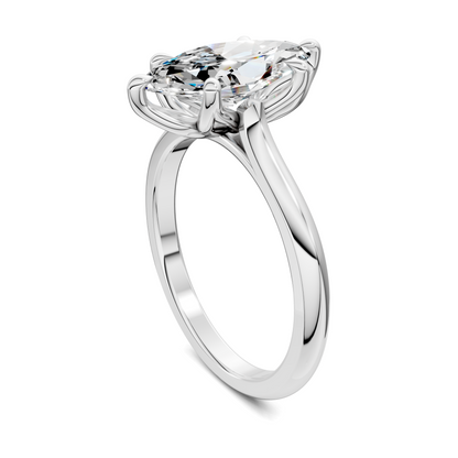 Maxine Cathedral Solitaire Ring
