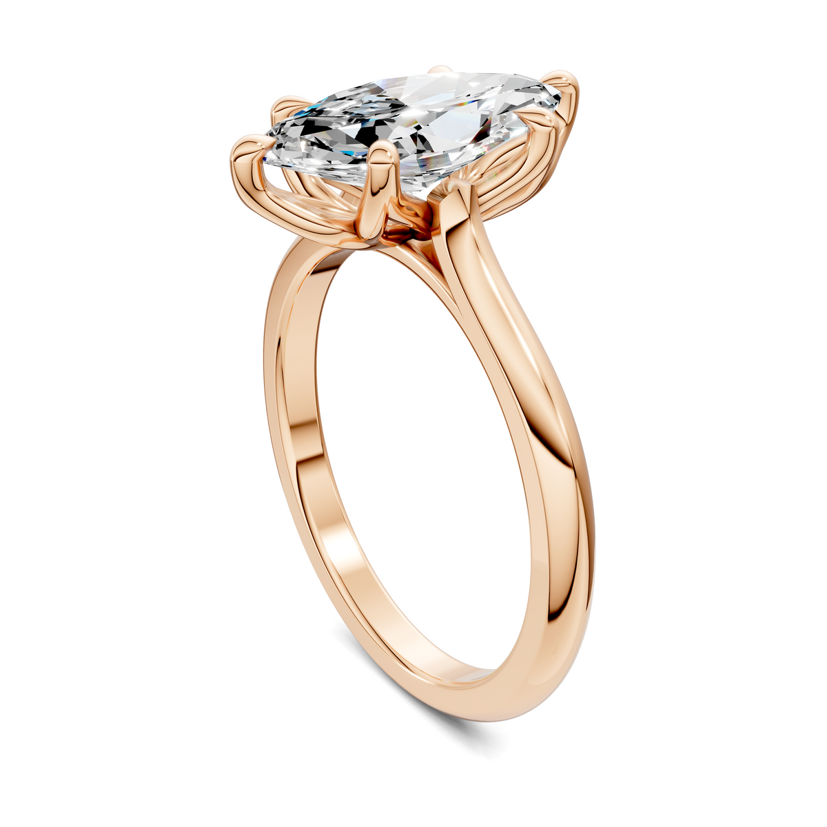 Maxine Cathedral Solitaire Ring