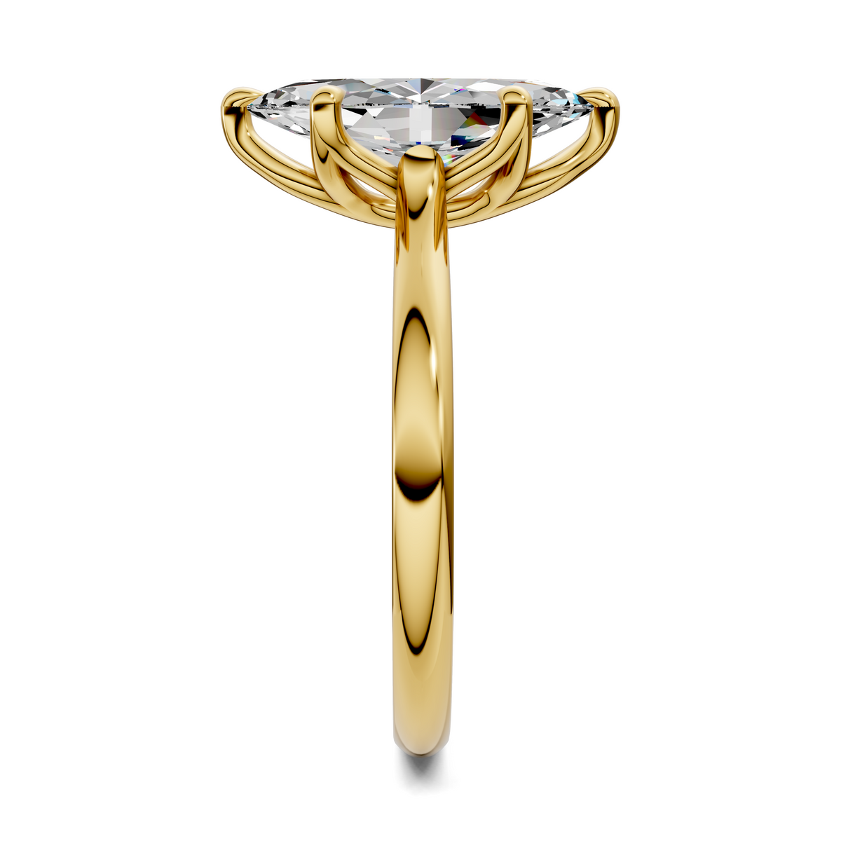 Maxine Cathedral Solitaire Ring
