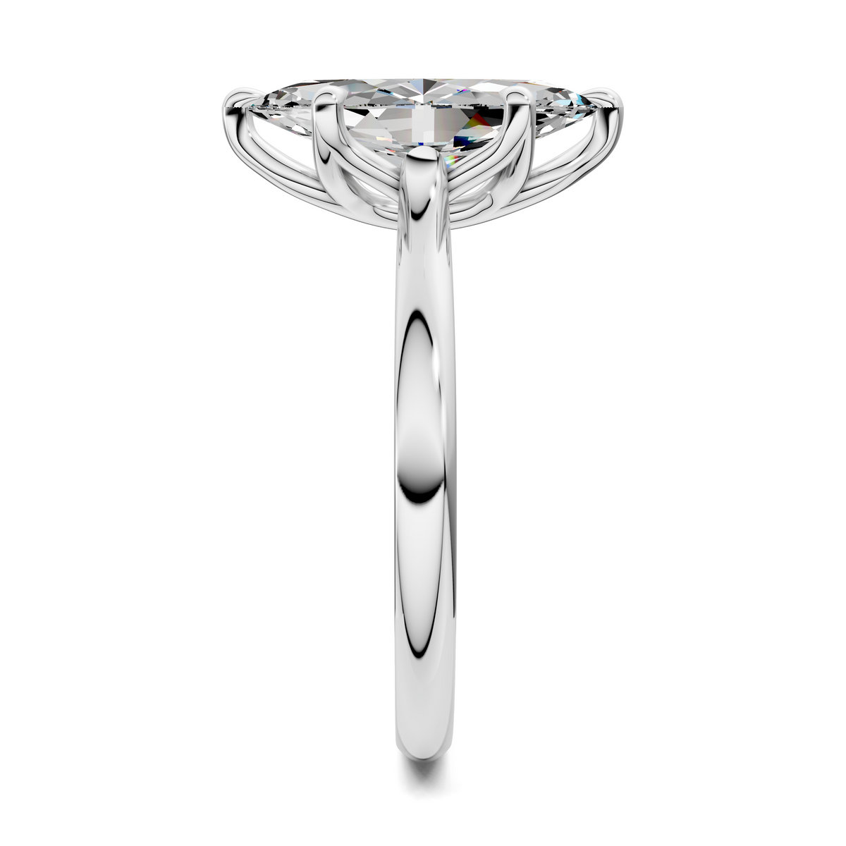 Maxine Cathedral Solitaire Ring