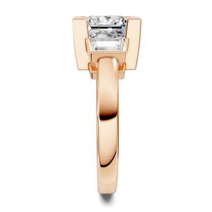 Lakelynn Bezel Three Stone Ring
