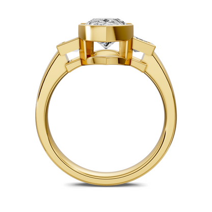 Lakelynn Bezel Three Stone Ring