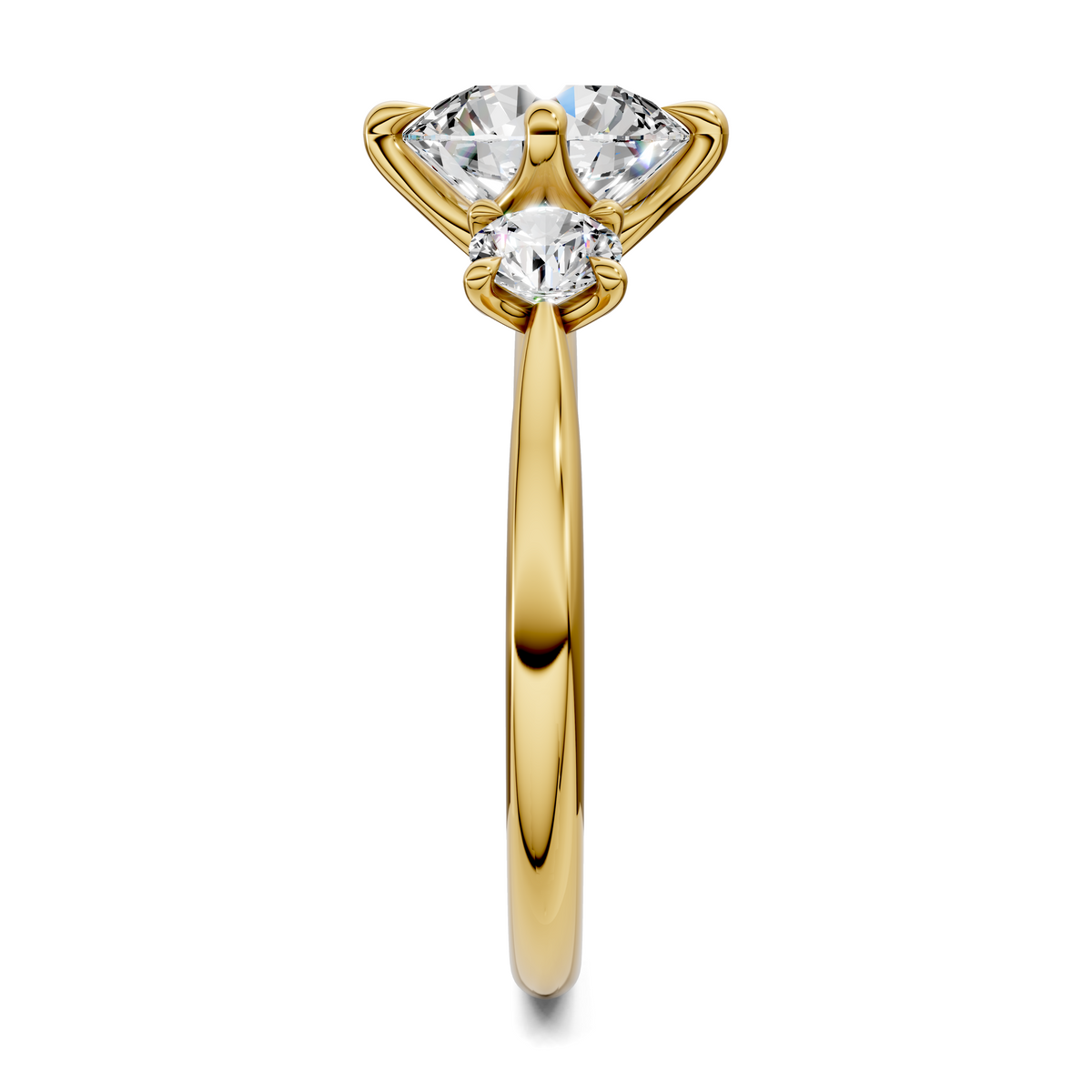 Taryn Three Stone Ring