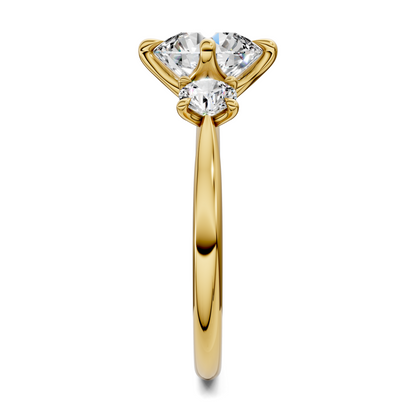 Taryn Three Stone Ring