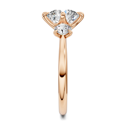Taryn Three Stone Ring