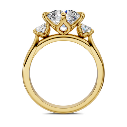 Taryn Three Stone Ring
