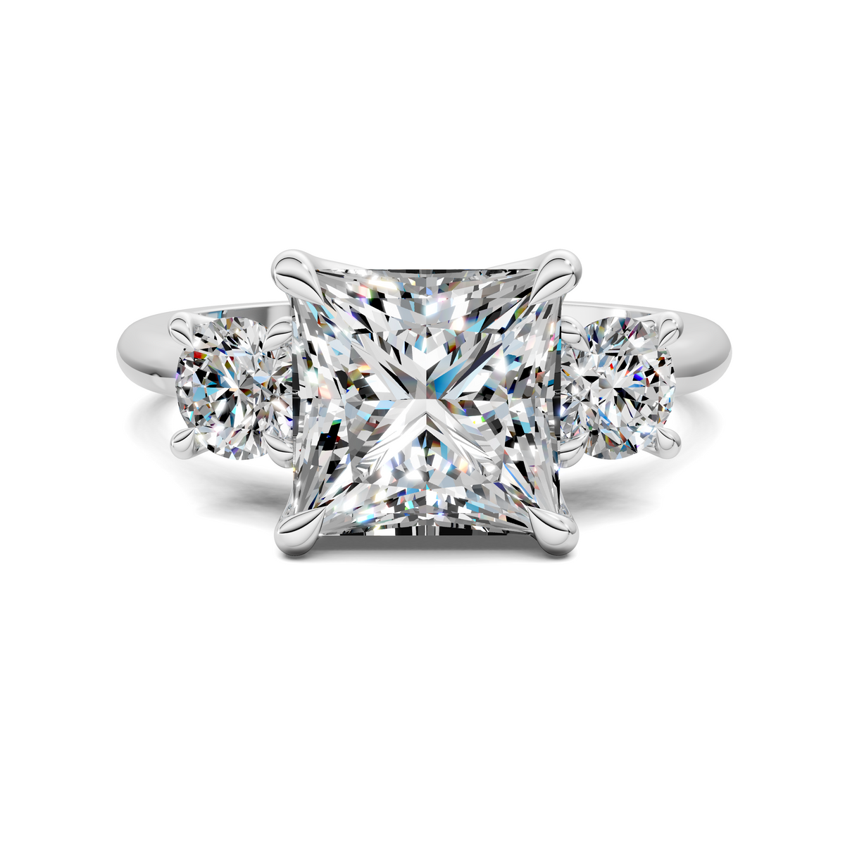 Taryn Three Stone Ring