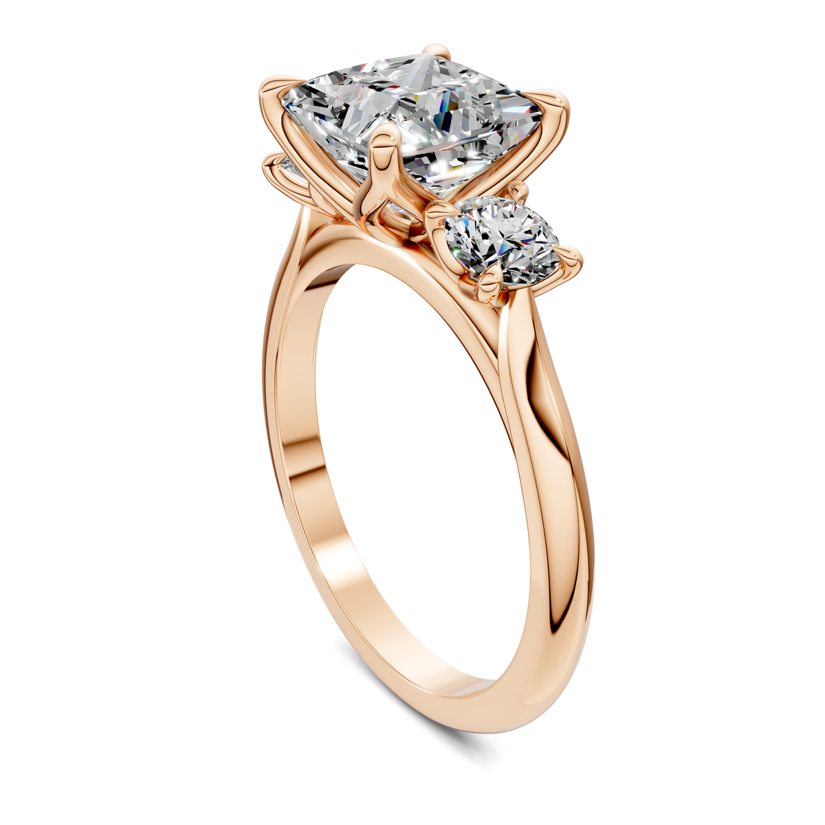 Taryn Three Stone Ring