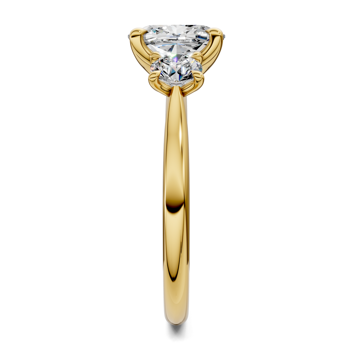 Taryn Three Stone Ring